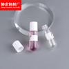 Spot de Fábrica 5ml Ampolla Líquida de Esencia Botella de Aceite Esencial Instrumento Cosmético Empaque Tapón de Rosca Botella de Vidrio para Muestras