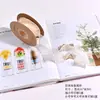 Caixa de Sobremesa de Nove Divisões para Piquenique de Acampamento Caixa de Embalagem para Frutas Caixa de Embalagem de Papel para Cupcake Mousse Nove Divisões
