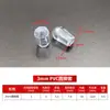 Fabricante de Moldeo por Inyección Jiangmen Funda Tubo Redondo PVC Cubre Pie Almohadilla de Pie Plástica Cubierta Protectora Tapón Exterior Tubo Redondo Tapa de Plástico