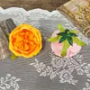 Flor de Austin Cabeza de Flor Artificial Flor Artificial Hecho a Mano Guirnalda DIY Accesorios Estilo Ins Floral Boda Ropa Decoración Flores Falsas Venta al por Mayor
