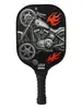 Set de Palas de Pickleball de Fibra de Vidrio de 16 mm, Estilo Moderno y Genial para Adultos, Adecuado para Entrenamiento al Aire Libre y Competición