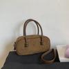 Bolso Pequeño Retro Mate de Moda para Mujer 2026 Nuevo Versátil Moderno Bolso Ins Súper Popular Tendencia de Bolso Tipo Bowling