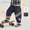 Pantalones para Niños 2026 Pantalones Largos de Otoño para Niños Ropa para Niños Estilo Otoño para Bebés Jeans Suaves Lavados de Moda para Niñas