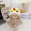 Conjunto de ropa para muñeca Labubu vintage de barbería, compatible con muñecas Labubu de 1ª, 2ª y 3ª generación, incluye un chal y una chaqueta de repuesto