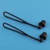 Tampões de ouvido de natação para adultos tampões de ouvido agrupados tampões de ouvido de cordão anti-perdidos à prova d'água com fabricantes de tampões de ouvido de silicone de corda atacado