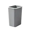 Papelera de oficina elegante, papelera para ranuras de baño, cubo de basura de gran capacidad para el hogar y el inodoro