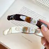 Pinza de Plátano de Alto Gama Estilo Coreano Pinza para Cabello Half-Up para Mujeres Elegante Pinza Vertical para Cola de Caballo Alta Pinza de Giro en la Parte Posterior de la Cabeza Accesorios para el Cabello