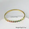 Moda Transfronteiriça Luxo Leve Cobre Microincrustado Zircônia Nova Pulseira Feminina Elegante Nicho Pulseira Versátil Acessórios de Joia Presente