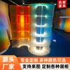 Vitrina Acrílica Creativa con Forma Especial Personalizada Sala de Exhibición de Productos de Fábrica de la Empresa Estante de Exhibición Estante de Almacenamiento de Múltiples Capas Iluminado