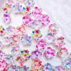 Decorações Populares Versáteis para Unhas Florais, Flor Original de Cinco Pétalas Tridimensional para Unhas e Capa de Celular Acessórios de Resina