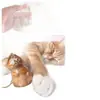 Colgante Caja de Almacenamiento de Pelo de Gato Transparente Gashapon Cápsula de Almacenamiento de Pelo de Gato Bolsa de Colección Conmemorativa Colgante Llavero