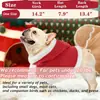 Disfraces navideños para gatos, capa, capa de Año Nuevo, sombrero navideño para gatos pequeños, chal, diadema de felpa, accesorio para el pelo