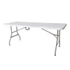 Mesa Dobrável Doméstica, Mesa para Feira ao Ar Livre, Mesa Longa Dobrável, Mesa e Cadeiras para Conferência, Portátil e Armazenável, Atacado