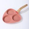 Mini Café da Manhã Amor Frigideira de Ovo Frito Maifanite Panela Antiaderente Comida de Bebê Doméstica Panela Suplementar Assar Fritar Wok
