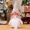 Nuevas Decoraciones Navideñas Corona Colorida Adornos de Gnomo Papá Noel Rodolfo Muñeco Tejido