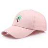 Gorra estilo Ins Europeo y Americano Calle Retro Palma Cornisa Curva Gorra de Béisbol Sombrero de Palmera para Hombre y Mujer