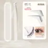 Pinzas para Extensiones de Pestañas con Logo Personalizado del Fabricante Pinzas para Pestañas de Acero Inoxidable Pintadas en Spray Pinzas para Pestañas Falsas Pinza de Pluma Dorada