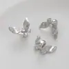 Miçangas Espaçadoras Borboleta com Furo para Fio, Zircônia Preserva-Cor Preenchida com Ouro 14K, Miçangas Artesanais para Pulseira DIY, Colar, Acessórios de Joias Pérola