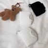 Monedero plisado vintage Ins Niche para mujer, bonito monedero de tela para guardar monedas, tarjetas de identificación, tarjetero multicapa, bolso para auriculares