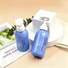 Botella de PET Redonda de Hombros Redondos y Fondo Redondo de 250 ml, Botella Plástica Vacía para Champú, Gel de Ducha y Loción Corporal, Tamaño Pequeño para Viaje