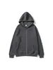 Sudaderas con Cremallera Transfronterizas de Comercio Exterior para Hombre y Mujer, Forradas de Polar y Engrosadas para Otoño e Invierno, Sudaderas con Capucha de Moda, Corte Holgado