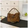Bolsos de mano transfronterizos de moda 2025, bolsos de hombro de alta gama para mujer, bolsos cruzados de moda, bolsos grandes de capacidad para el antebrazo para mujer