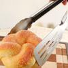 Pinza para Alimentos de Acero Inoxidable traje Pinza para Alimentos Pinza para Parrilla BBQ Pinza para Bistec Pinza para Pan Suministros de Cocina Multifuncionales