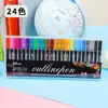 Marcador Creativo Amazon de Doble Línea y Contorno Gran Capacidad Secado Rápido Impermeable Bolígrafo de Color Bolígrafo para Pintar y Dibujar Graffiti Infantil