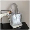 Bolso de Gran Capacidad para Mujer, Superficie Suave para Mujer, Bolso de Hombro para Viajes con Hilo de Coser de Alta Gama, Bolso de Mano de Hombro Moda y Sencillo