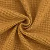 Tejido Texturizado de Poliéster-Algodón de 350 g, Tejido de Waffle Pequeño de una Sola Cara, Engrosado, TC para Sudaderas y Pantalones de Moda de Primavera y Otoño