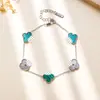 Pulseras de Joyería de Acero Inoxidable que No se Desvanecen, Joyería de Mano al por Mayor, Venta Caliente Transfronteriza, Estilo Simple para el Día a Día, Estilo de Lujo Ligero y Elegante