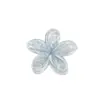 Presilha de Cabelo Flor Halo Acrílico Coreana Presilha para Meio Preso de Cabelo Feminino Elegante Presilha Tubarão Acessórios de Cabelo