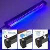 Nueva lámpara UV de luz negra ultravioleta LED portátil luz púrpura lámpara fluorescente para murales bar KTV lámpara de escenario
