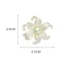 Accesorios de hebilla de mariposa y flor de perlas desmontables DIY transfronterizos para zuecos, accesorio de moda, pieza única
