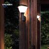 Candeeiro de parede solar novo chinês pátio jardim luz villa ao ar livre luz solar varanda ao ar livre impermeável candeeiro de parede