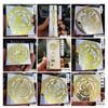 Adhesivo Metálico Moneda Cinco Emperadores Evitar Bestia de Agua Impulso de Agua Agua Inversa Adhesivo para Refrigerador Dios de la Riqueza Bagua Torre Wenchang Qinglong Adhesivo para Puerta Adhesivo para Teléfono Móvil