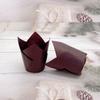 Tulip bolo copos de papel todos os tipos de grau alimentício oil-proof suporte de papel copos de papel resistente a alta temperatura multi-cor chama goblet suporte de papel atacado