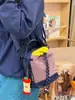 Bolso cruzado de doble uso para botella de agua para hombres y mujeres, mochila casual para senderismo al aire libre, bolso cruzado ligero impermeable para viajes