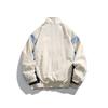 Otoño Nuevo Marca de Moda Japonesa Exterior Chaqueta con Cuello para Hombre y Mujer Casual Holgada Ropa Deportiva Costuras Chaqueta Moda