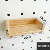Acessórios para Painel de Pegboard de Madeira Maciça Caixa de Armazenamento Personalizada Universal Colorida para Palitos de Fósforo Palitos de Madeira Prateleira Decorativa Rack Madeira