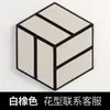 Suministro transfronterizo personalizado de paneles fonoabsorbentes de fieltro de papel con veta de madera, pegatinas de pared insonorizantes hexagonales ranuradas para oficina, creativas, para decoración