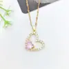 Collar de Acero Inoxidable para Mujer Joyería de Nicho Versátil Colgante de Cobre Cadena Elegante para Clavícula Joyería Cadena de Lujo Ligero