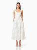 Vestido Vic de Moda Sencillo Calado Grande Oscilante 2025 Verano Nuevo Sin Mangas Cadena Costura de Gama Alta Vestido Mujer