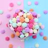 Pendientes de flores frescas japonesas de alta calidad, pendientes de material para hacer tú mismo, accesorios de flores de resina, pequeñas flores.