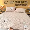 Funda de colchón de algodón puro, protector de colchón suave, protector de colchón de invierno, colchón tatami para dormitorio del hogar