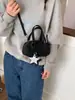 Moda Primaveral Transfronteriza 2026 Versátil Retro Boston Almohada Bolso Bandolera Bolso de Mano Elegante Bolso Estilo Coreano