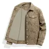 Chaqueta Delgada Nueva de Primavera y Otoño para Hombre Moda Estampada Chaqueta de Pana de Gama Alta Chaqueta con Cuello de Béisbol para Hombres Jóvenes y de Mediana Edad