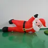 Santa Claus Inflable Transfronterizo de 6 pies Modelo Inflable Iluminado con LED Modelo Inflable Navideño Accesorios de Decoración para el Jardín
