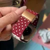 Correa de Reloj de Punto con Hebilla Magnética de Lunares Xiaoyu Adecuada para Apple Watch iWatch 12ª Generación 11/10
