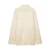 Para Comercio Exterior Europeo y Americano Transfronterizo Ropa de Mujer, Popular en Aliexpress, Cárdigan de Punto Versátil Suave de Otoño con Cuello Cruzado y Lazos